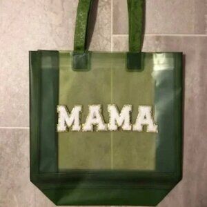 3/$12 Small Mama Transparent/Reusable Tote New in Bag